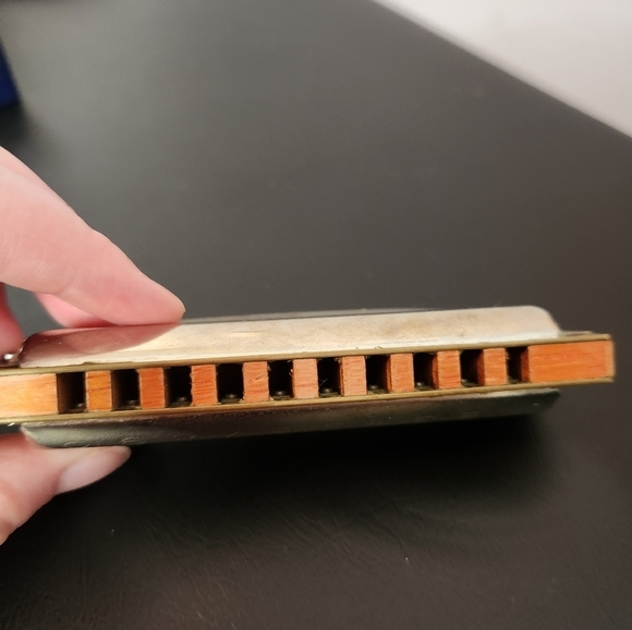 Blues Harp Hohner Harmonica Vintage Made In Germany - Picture 7 of 7